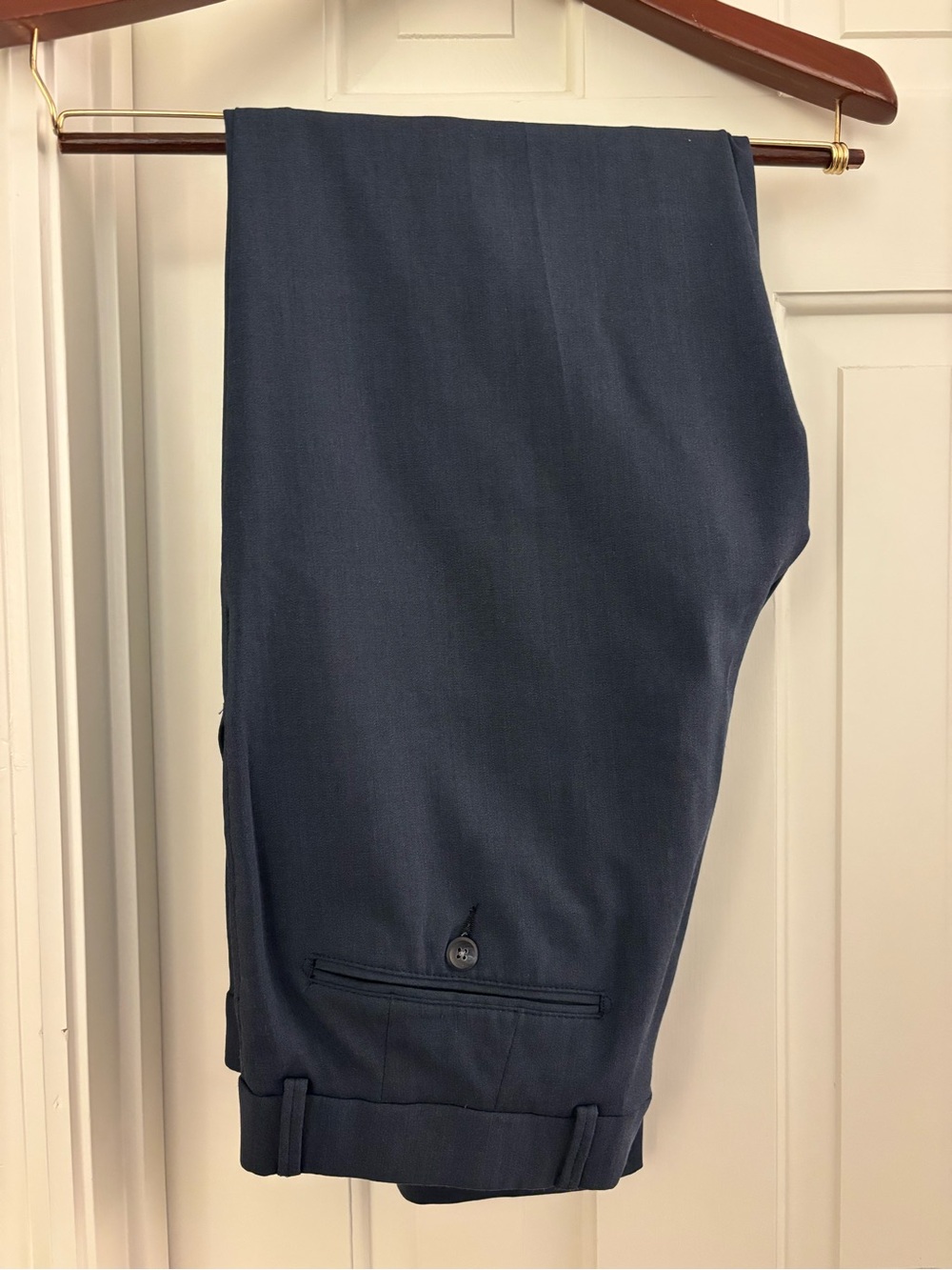 Classic Men's Dress Pants in Navy